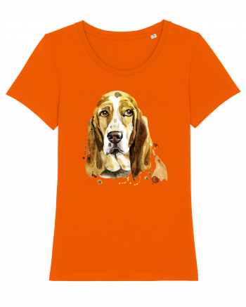 Droopy Painting Bright Orange