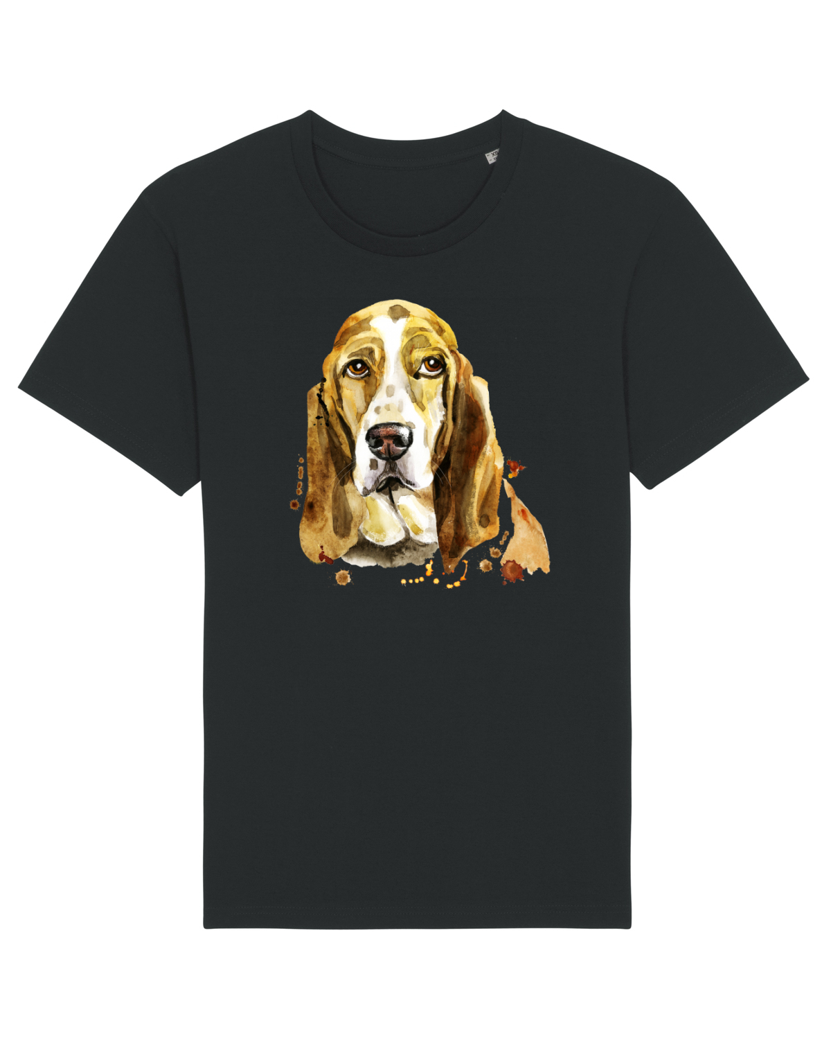 Tricou mânecă scurtă Unisex Rocker Black