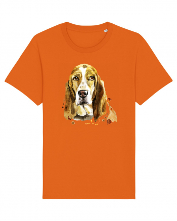 Droopy Painting Bright Orange