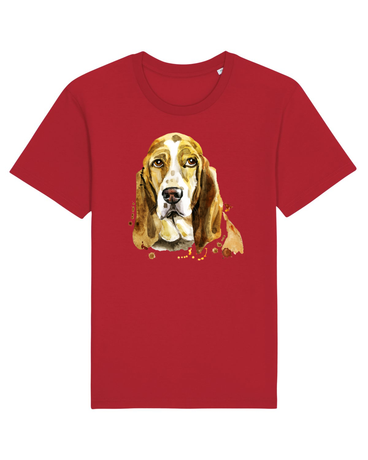 Tricou mânecă scurtă Unisex Rocker Red