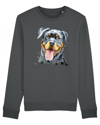 Rottweiler Painting Anthracite