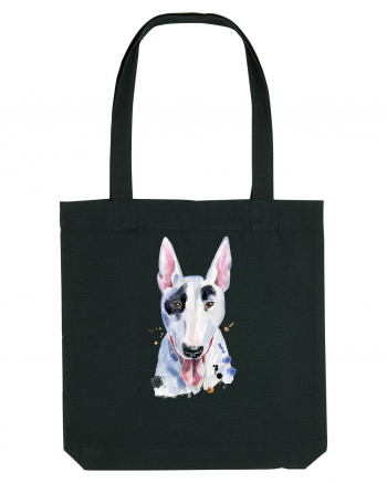 Bullterrier Painting Black