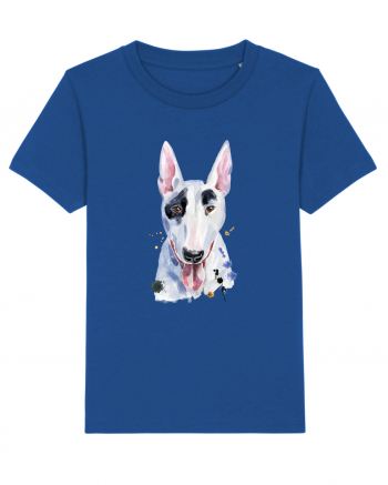 Bullterrier Painting Majorelle Blue