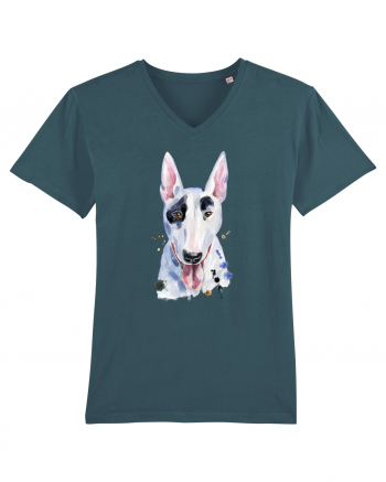 Bullterrier Painting Stargazer