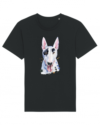 Bullterrier Painting Black