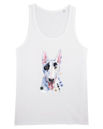 Bullterrier Painting Maiou Bărbat Runs