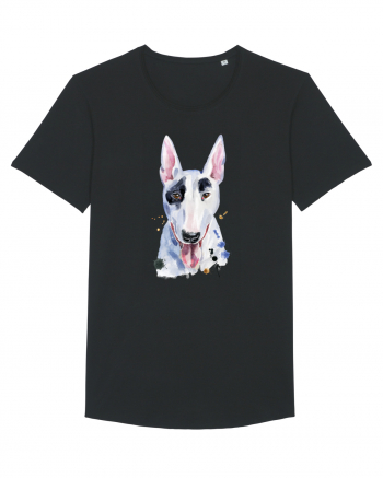 Bullterrier Painting Black