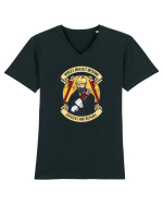 Mechanic Retro Tricou mânecă scurtă guler V Bărbat Presenter