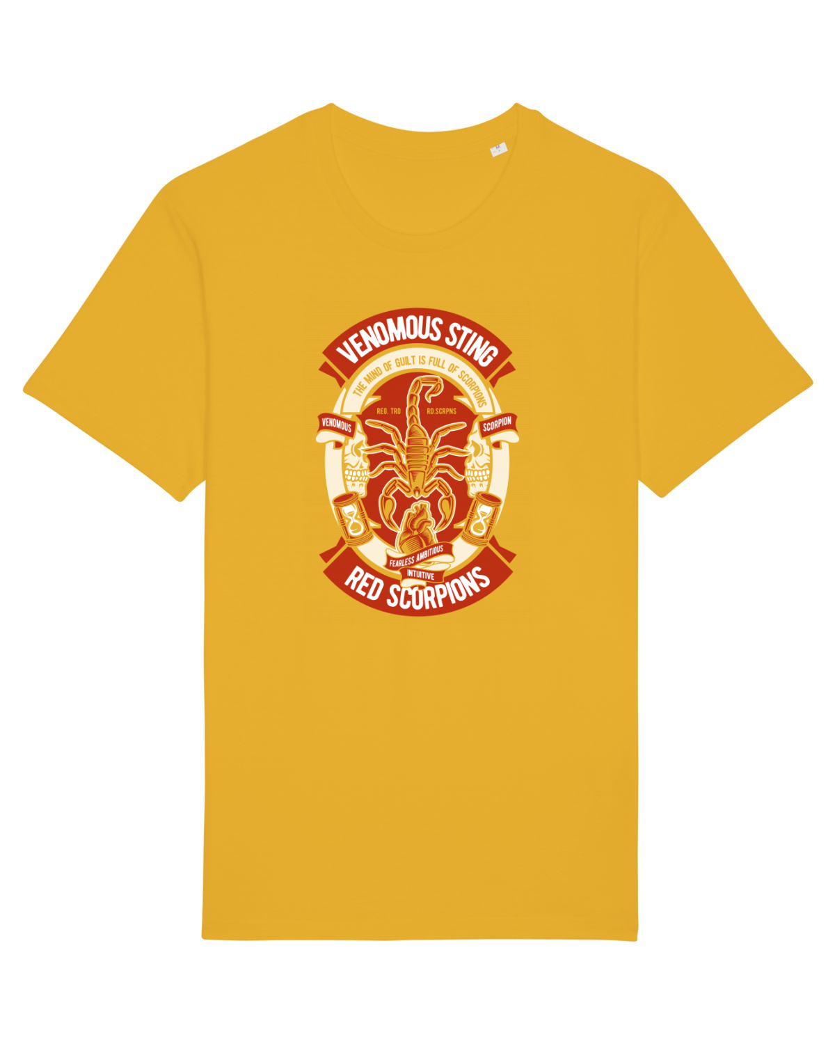 Tricou mânecă scurtă Unisex Rocker Spectra Yellow