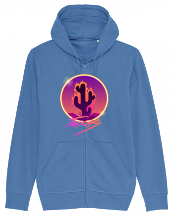 Texas Cactus Fire Bright Blue