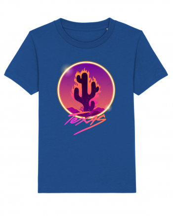 Texas Cactus Fire Majorelle Blue