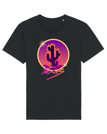 Texas Cactus Fire Black