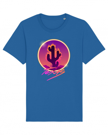 Texas Cactus Fire Royal Blue