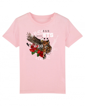 Tiger Eagle Retro Cotton Pink