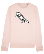 Skateboard Black and White Bluză mânecă lungă Unisex Rise