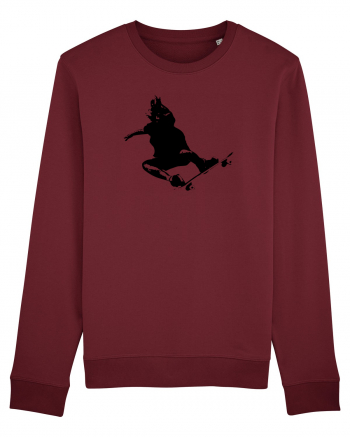 Skater Jump Burgundy