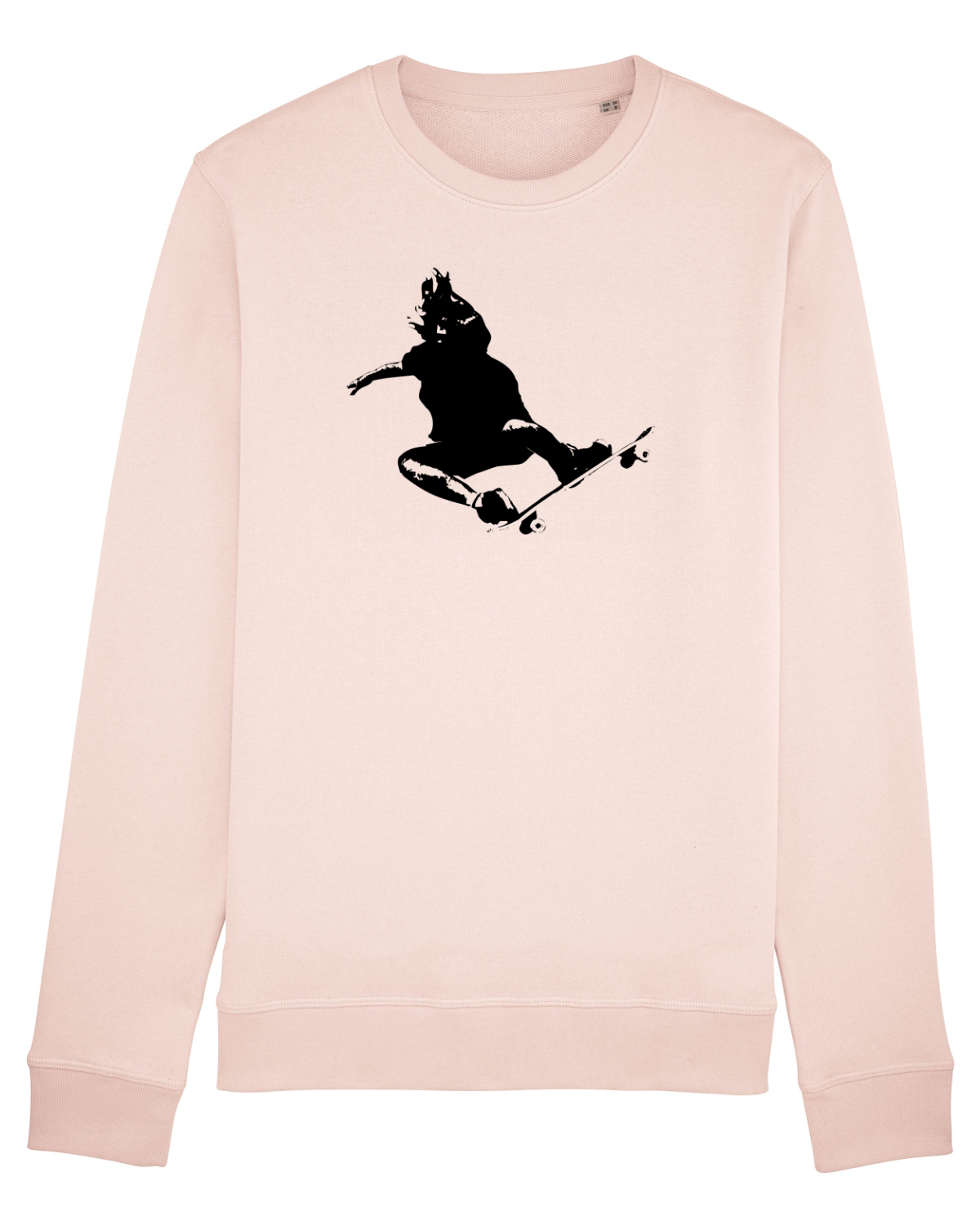 Bluză mânecă lungă Unisex Rise Candy Pink
