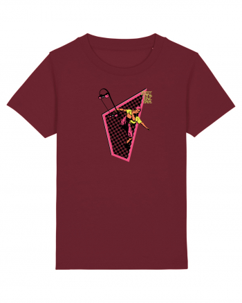 Street Skater Retro Burgundy