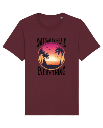 Tropical Palmieri Burgundy