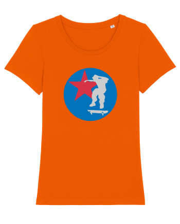 Skater Star Bright Orange