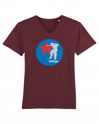 Skater Star Burgundy