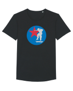 Skater Star Tricou mânecă scurtă guler larg Bărbat Skater