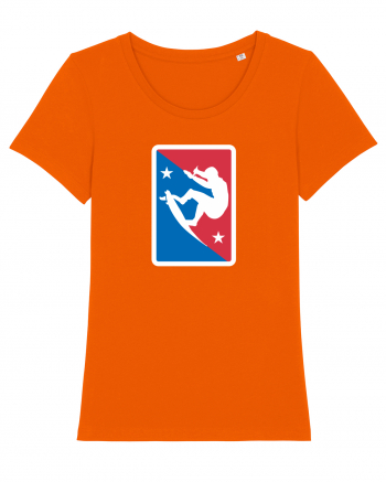 Skater Stars Logo Bright Orange