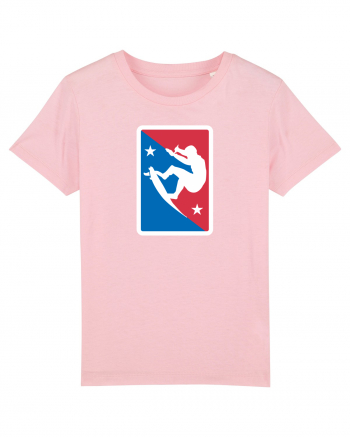 Skater Stars Logo Cotton Pink