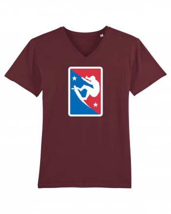 Skater Stars Logo Burgundy