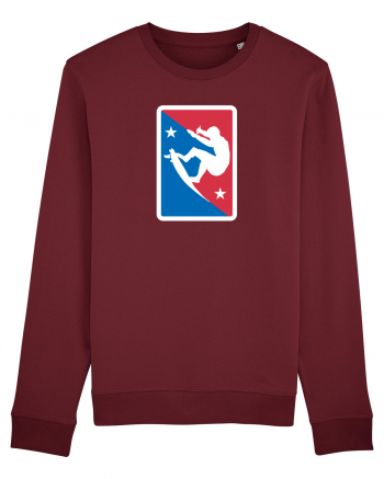 Skater Stars Logo Burgundy