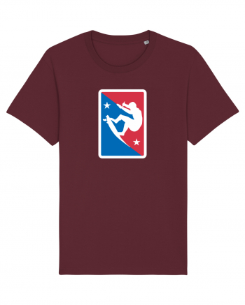 Skater Stars Logo Burgundy