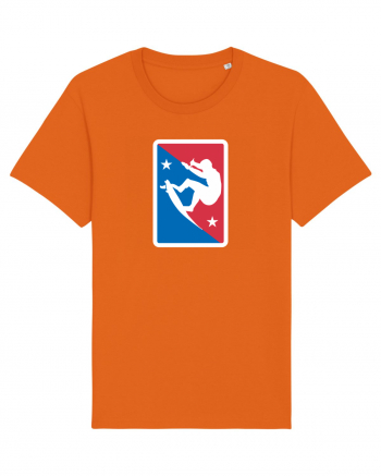 Skater Stars Logo Bright Orange