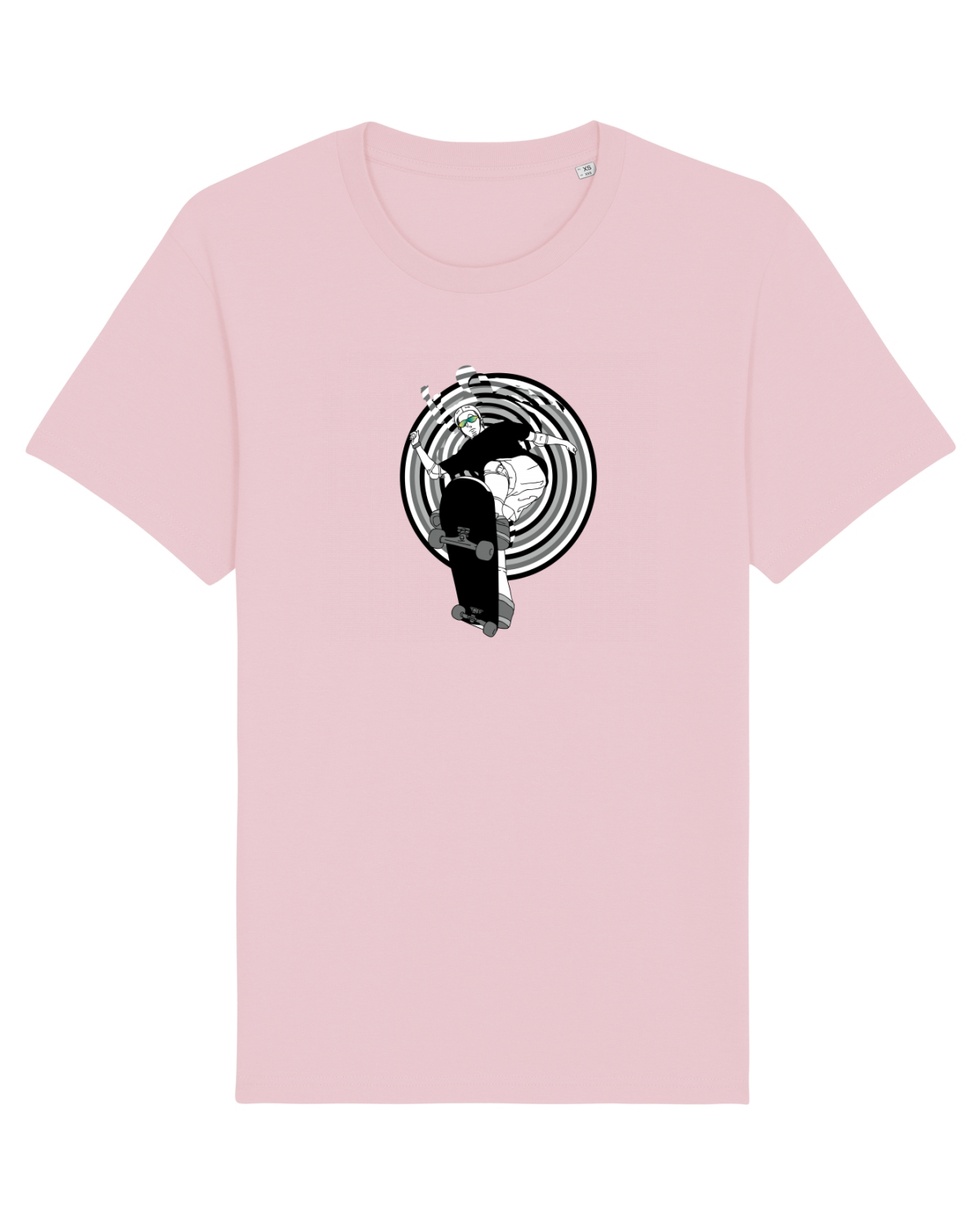 Tricou mânecă scurtă Unisex Rocker Cotton Pink