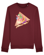 Neon Unicorn Sign Bluză mânecă lungă Unisex Rise