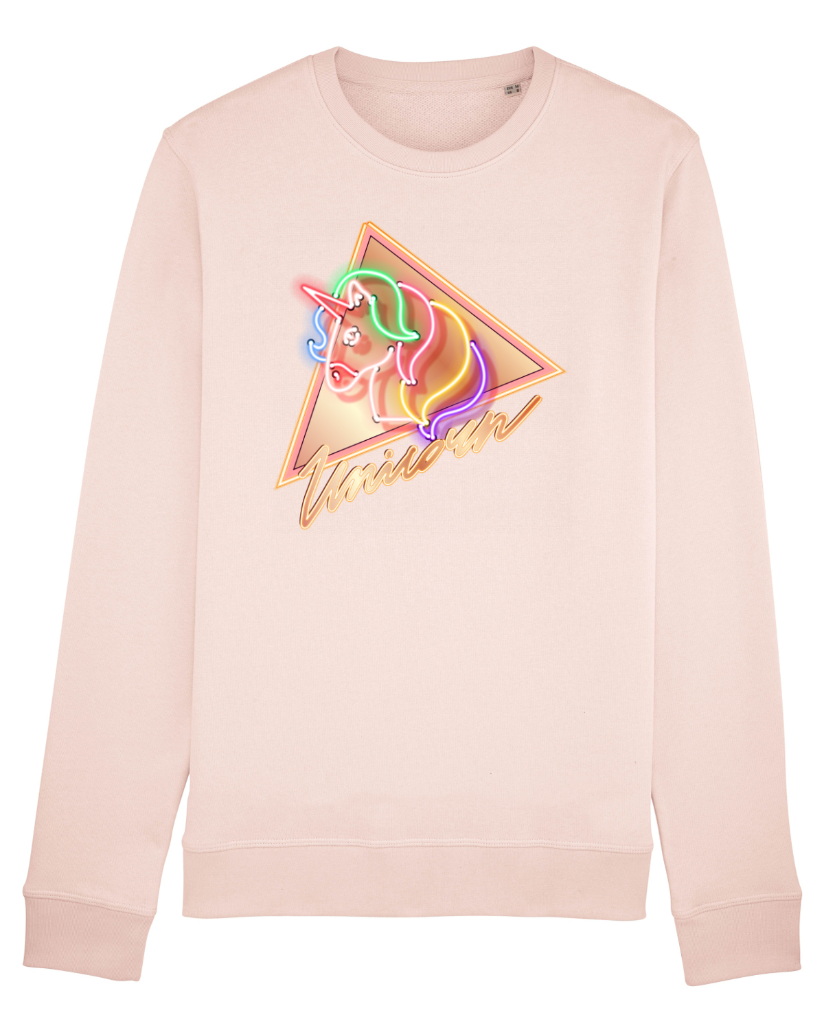 Bluză mânecă lungă Unisex Rise Candy Pink
