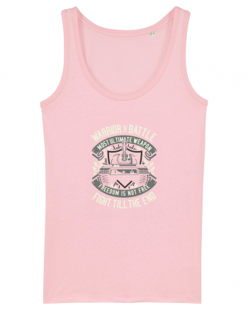 Warriro Tank Freedom Cotton Pink