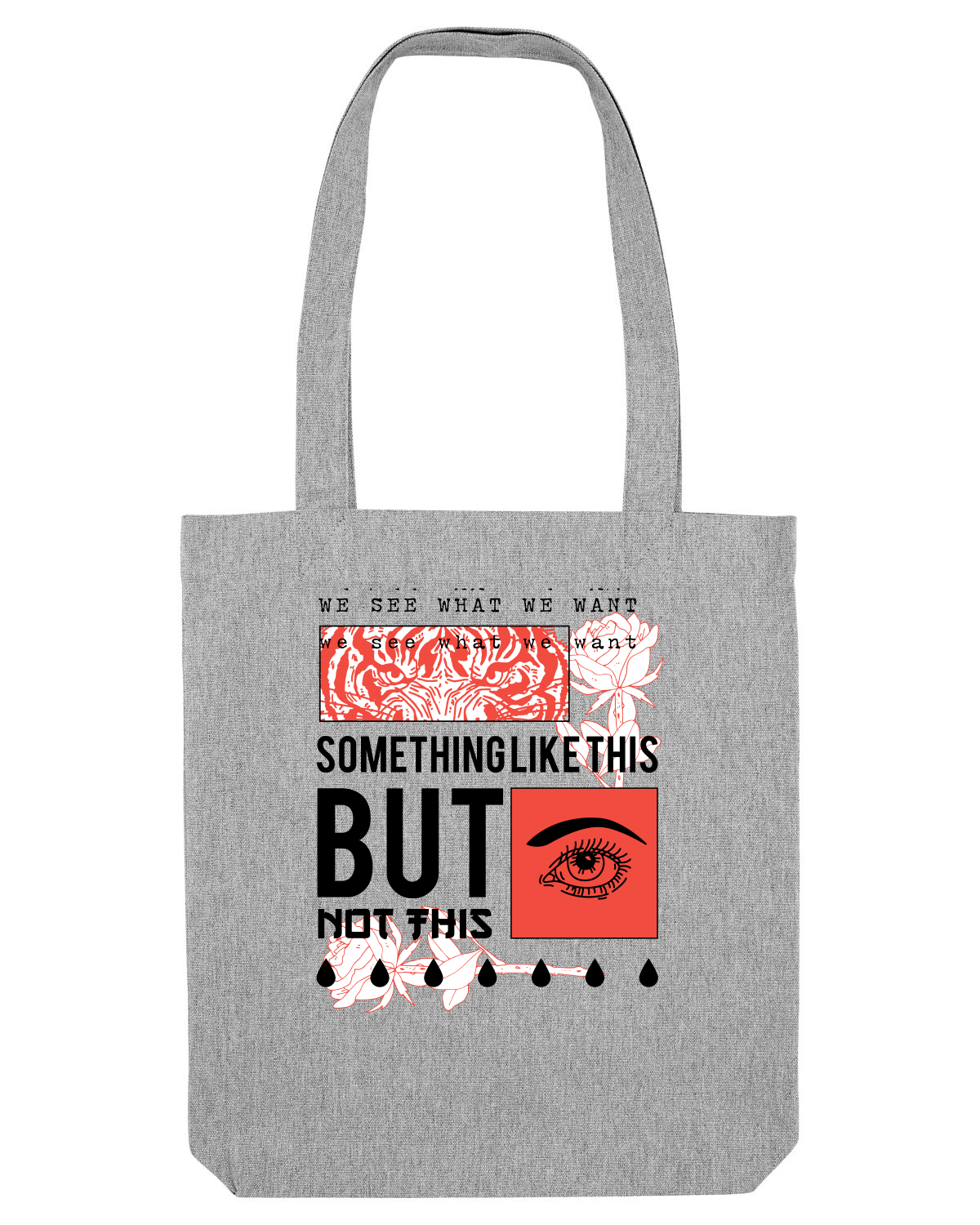 Sacoșă textilă Heather Grey