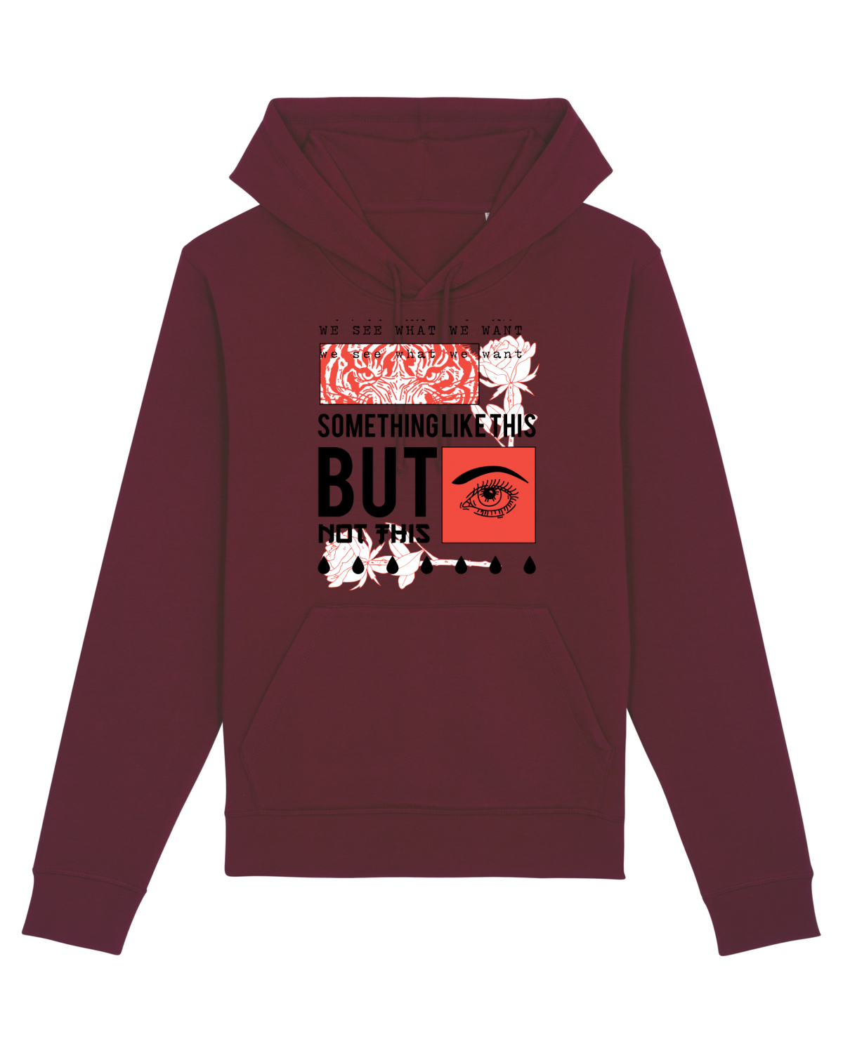Hanorac Unisex Drummer Burgundy