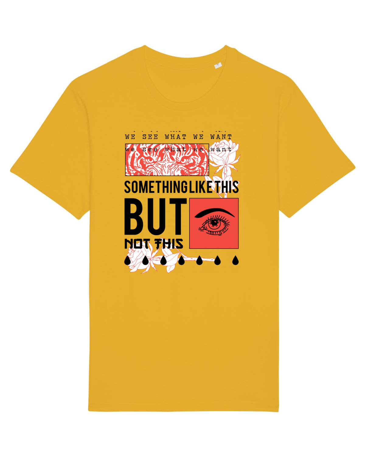 Tricou mânecă scurtă Unisex Rocker Spectra Yellow