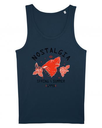 Roses Wolf Cool Navy