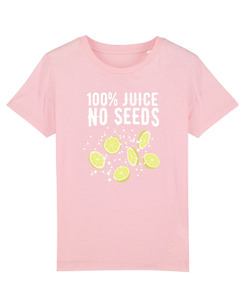 100% Juice No Seeds Cotton Pink