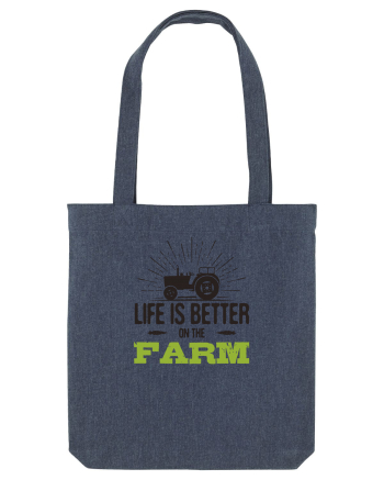 Life is better on the Farm Midnight Blue
