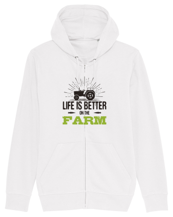 Life is better on the Farm White