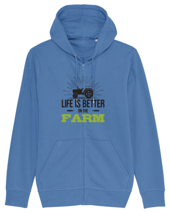 Life is better on the Farm Bright Blue