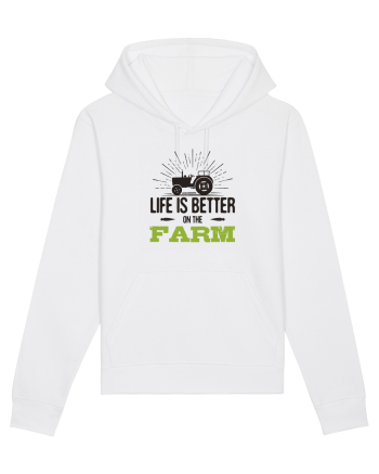 Life is better on the Farm White
