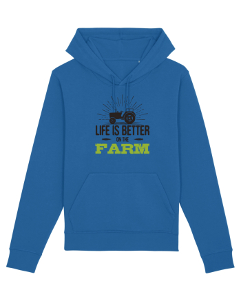 Life is better on the Farm Royal Blue