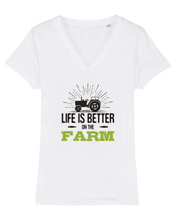 Life is better on the Farm White