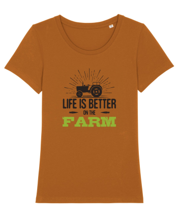 Life is better on the Farm Roasted Orange