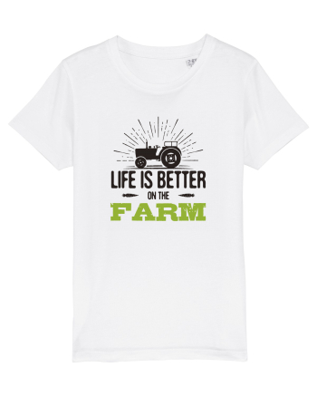 Life is better on the Farm White