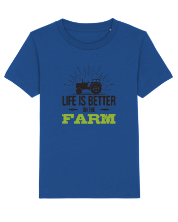 Life is better on the Farm Majorelle Blue